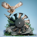 Image - Owl feathers inspire more efficient EV fan design